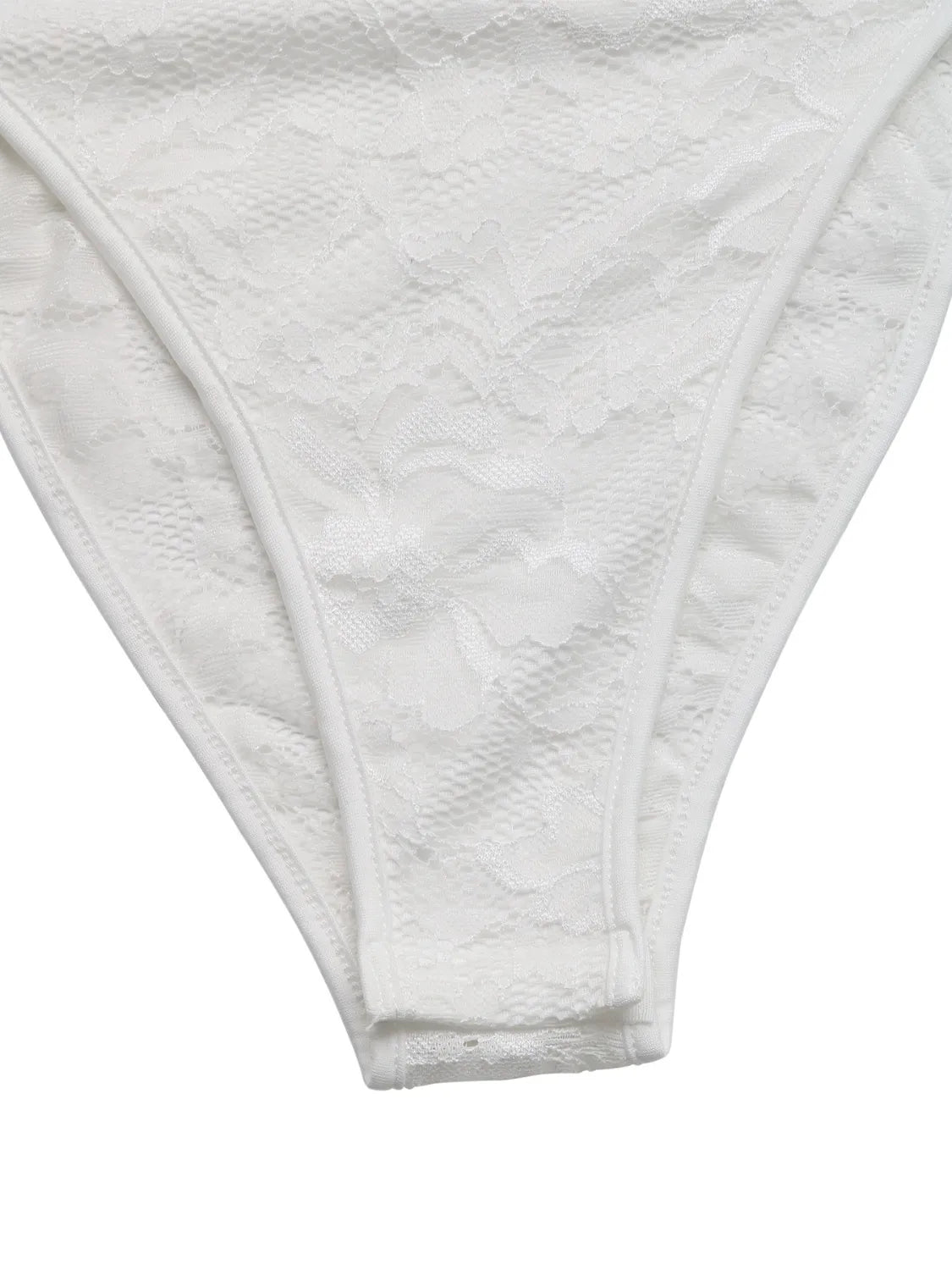 Lace Frill Strap Bodysuit - Luxe Lane Apparel