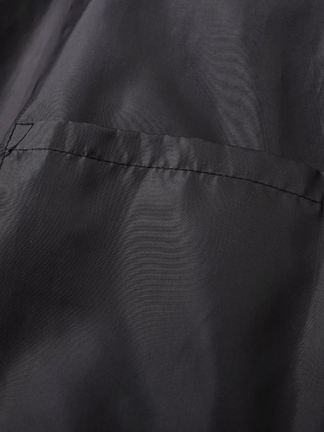 Men's Plus Size Zip Up Long Sleeve Jacket - Luxé Lane