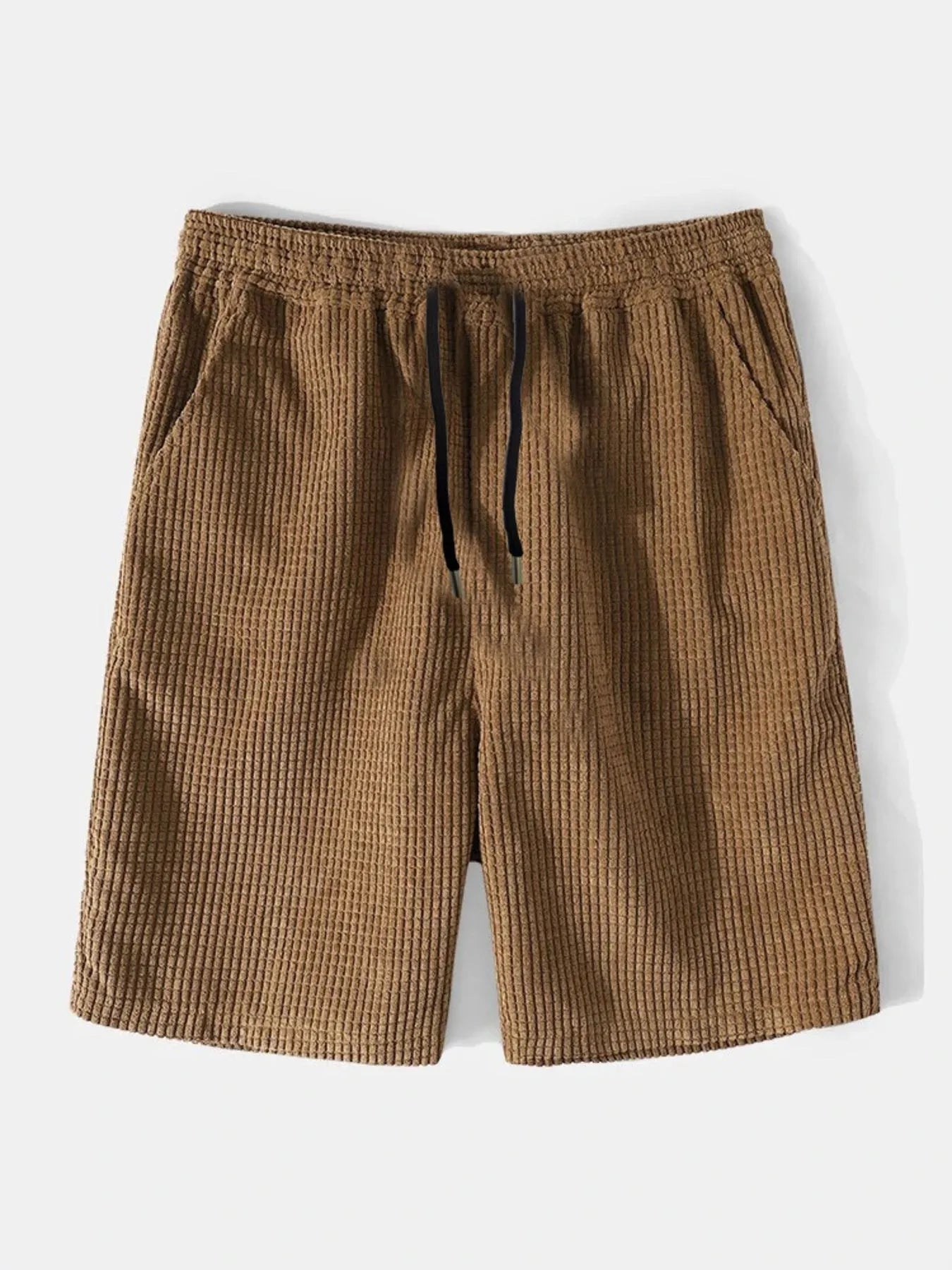 Men's Full Size Color Block Button Up Shirt and Shorts Set Plus Size - Luxé Lane