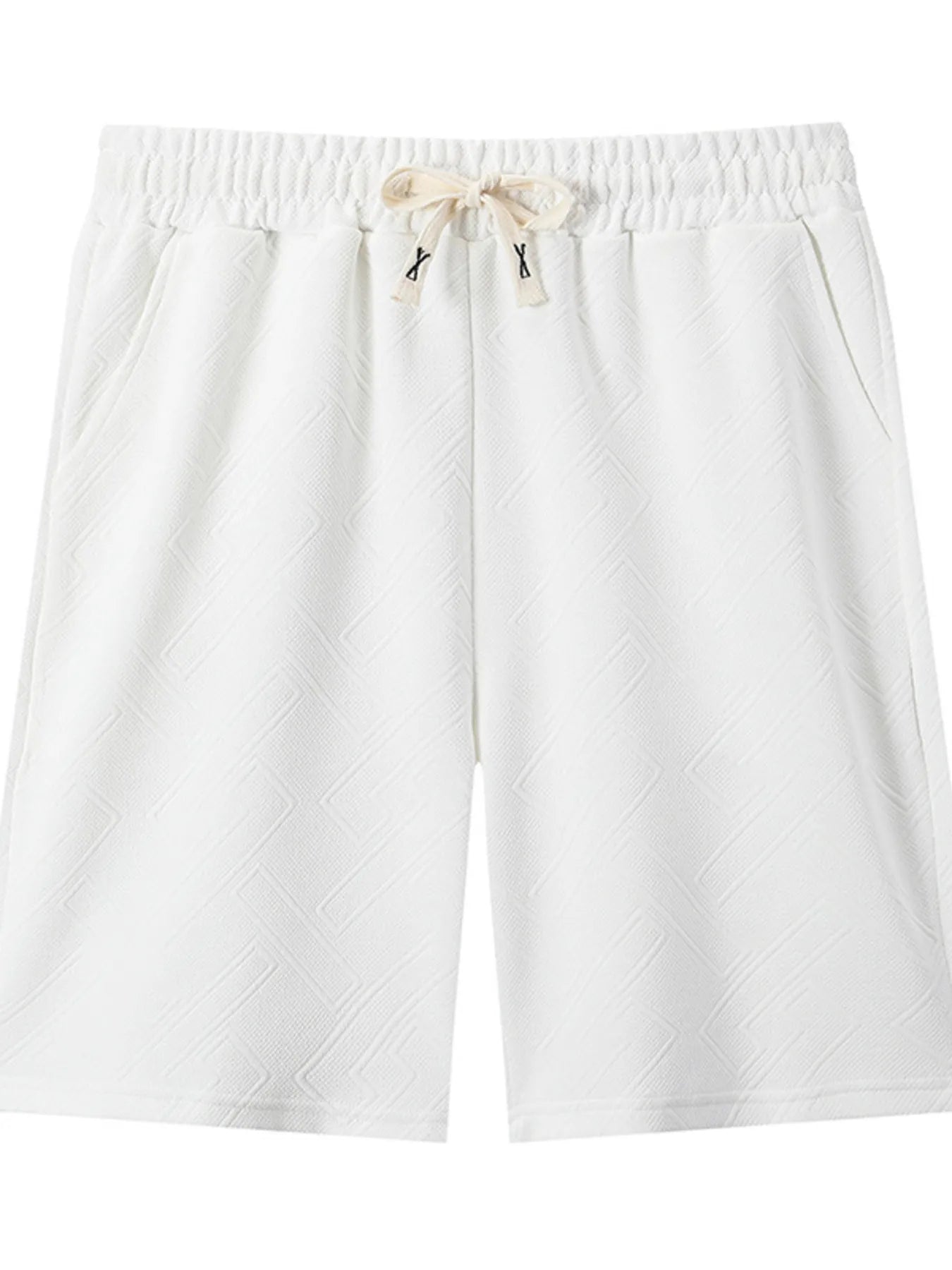 Men's Plus Size Drawstring Shorts with Pockets - Luxe Lane Apparel