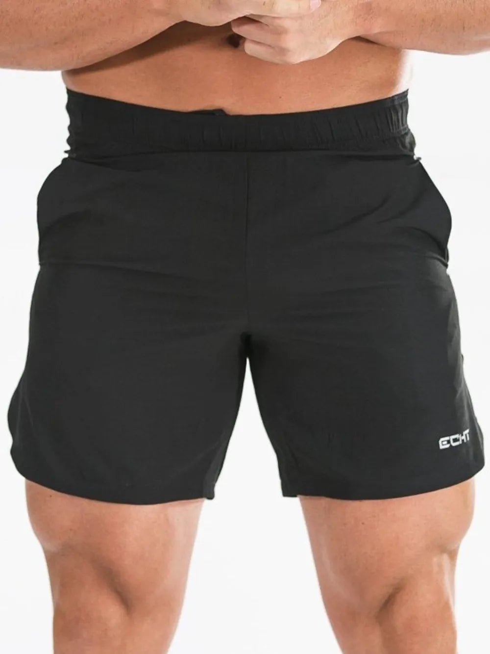 Men's Plus Size Quick - Dry Shorts with Pockets - Luxe Lane Apparel