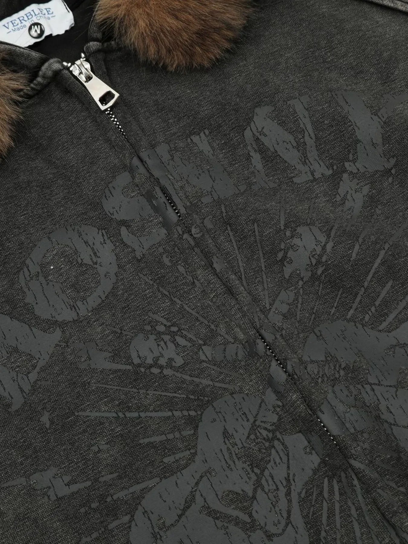 Men's Zip - Up Hoodie with Faux Fur Trim - Luxé Lane