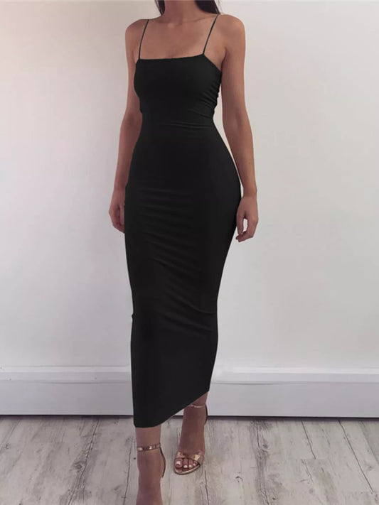 Sleeveless Bodycon Midi Dress - Luxe Lane Apparel